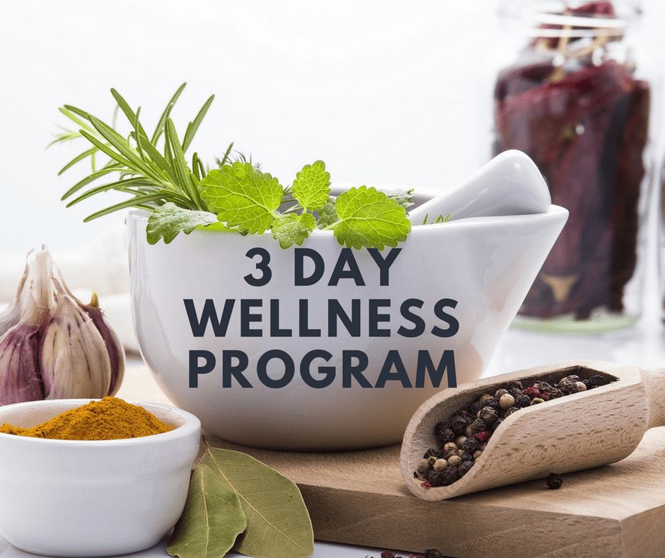 3 day wellness program